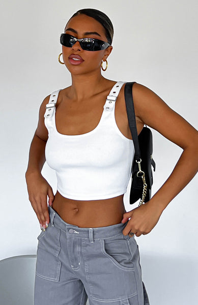 White Fox Boutique All for One Ribbed Crop