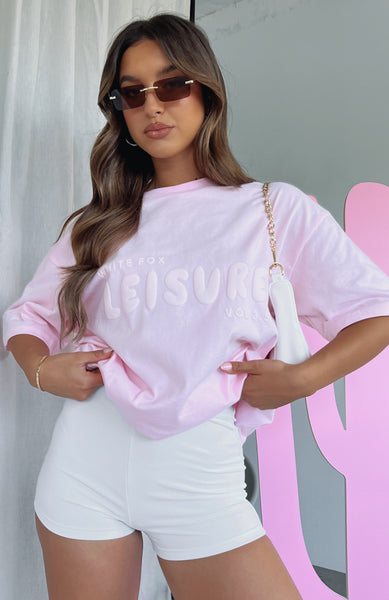 Taking Off Top Baby Pink - White Fox Boutique Tops - Xxs - Shop with Afterpay