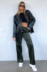 Stop Trying Cord Pants Khaki