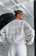 Top Tier Oversized Sweater Lunar
